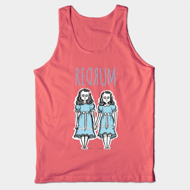 Redrum Tank Top by mermeladadesesos